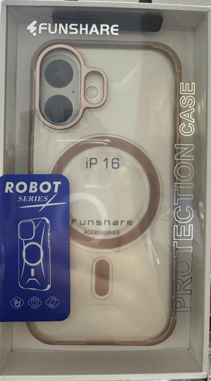 Funshare Robot Cases For iPhone 16