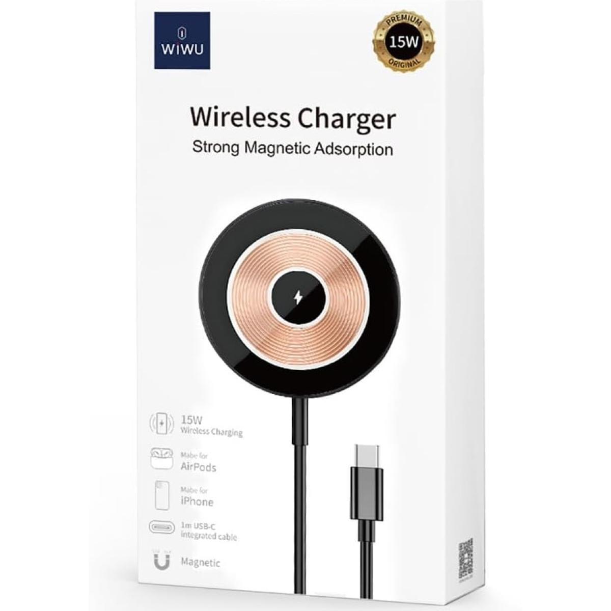 WIWU Wireless Charger Strong Magnetic Adsorption