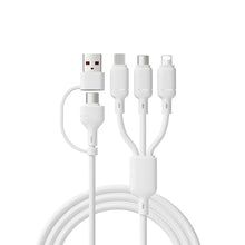 Wiwu Stellar Usb-A+USB C To Micro + USB-C+Ip Cable