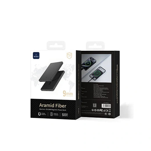 Wiwu Warriors Pd 20W Magnetic Power Bank 10000Mah