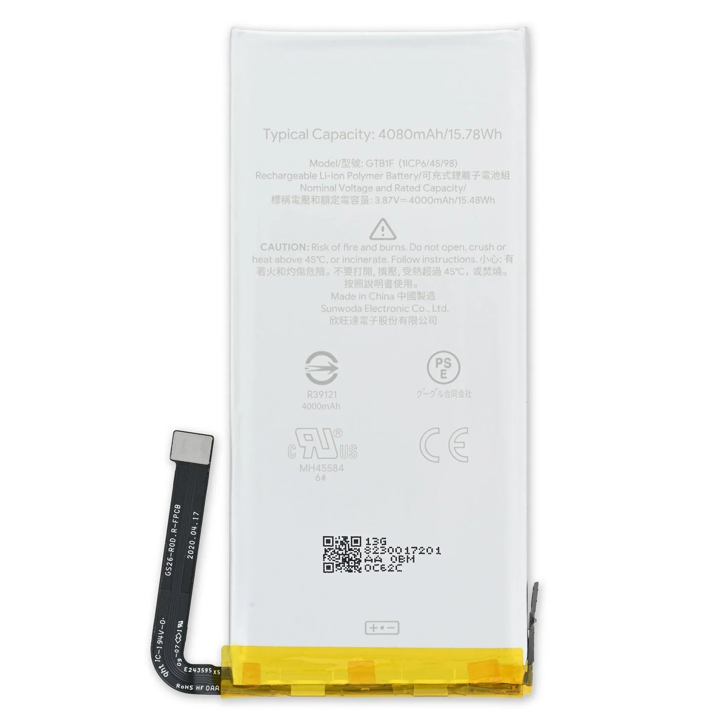 Google Pixel 5A Battery 5 A