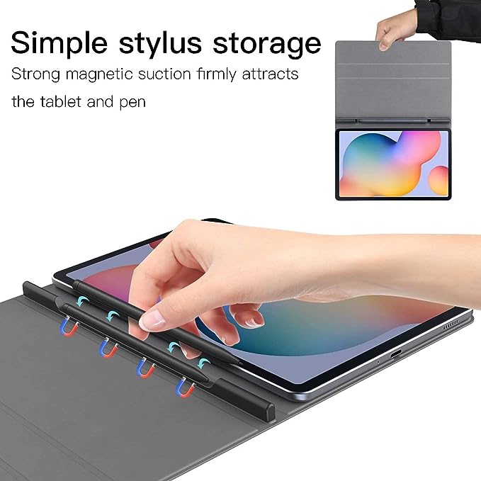 Book Cover For Tab S6 Two Viewing Modes