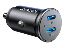 JOYROOM 30W mini Metal Car Charger CCN06 C+C