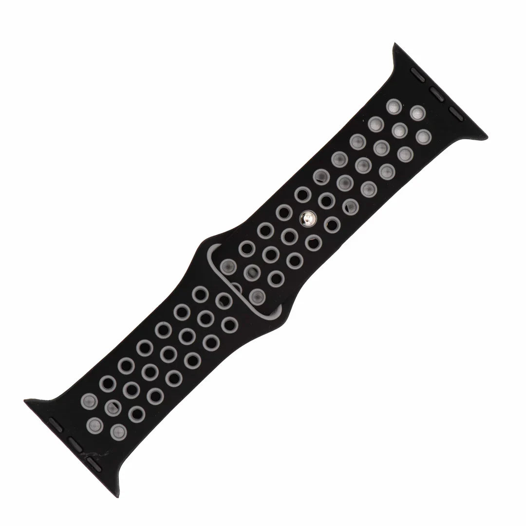 20mm Two Colored Sport Silicone Watch Strap