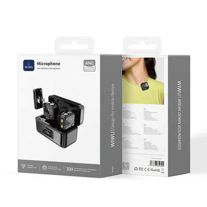 WIWU Microphone Duo Wireless Microphone ANC