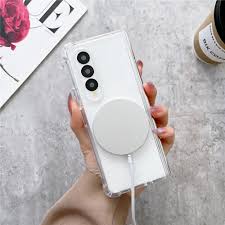Clear Magnetic Case For Samsung Galaxy Z Fold 4
