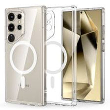 Clear Magnetic Case For Samsung Galaxy S24 Ultra