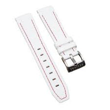 20mm Stitched Silicone Watch Strap