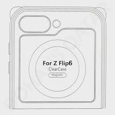 Clear Magnetic Case For Samsung Galaxy Z Flip 6