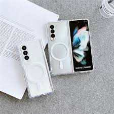 Clear Magnetic Case For Samsung Galaxy Z Fold 4