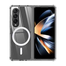 Clear Magnetic Case For Samsung Galaxy Z Fold 1, Samsung Galaxy Z Fold 2