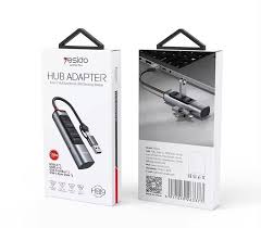 Yesido Hub Adapter 6 in 1 Multifunctional USB Docking Station