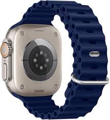 22mm Ocean Silicone Sport Watch Strap