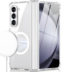Clear Magnetic Case For Samsung Galaxy Z Fold 1, Samsung Galaxy Z Fold 2