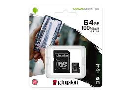 Kingston Class 10 Micro SD Card 64GB