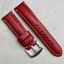 22mm Leather Watch Strap