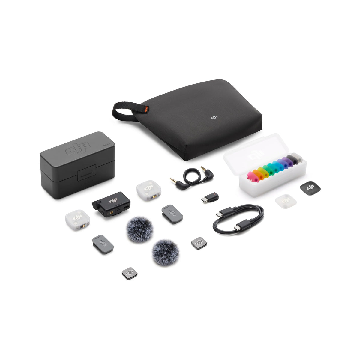 DJI Mic Mini 2 Wireless Microphone (2 TX + 1 RX + Charging Case)