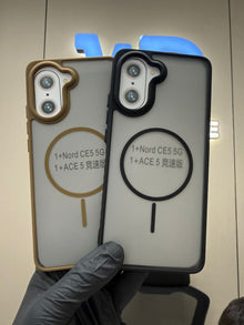 Y-MAK clear case with fram for oneplus nord CE5 5G