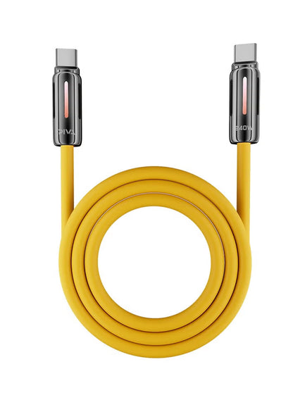 PIVA FC‑02 Light‑Up PD Type‑C Cable 240W