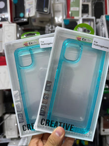 Exelle Clear Case With Colored Frame For Nothing Phone 1