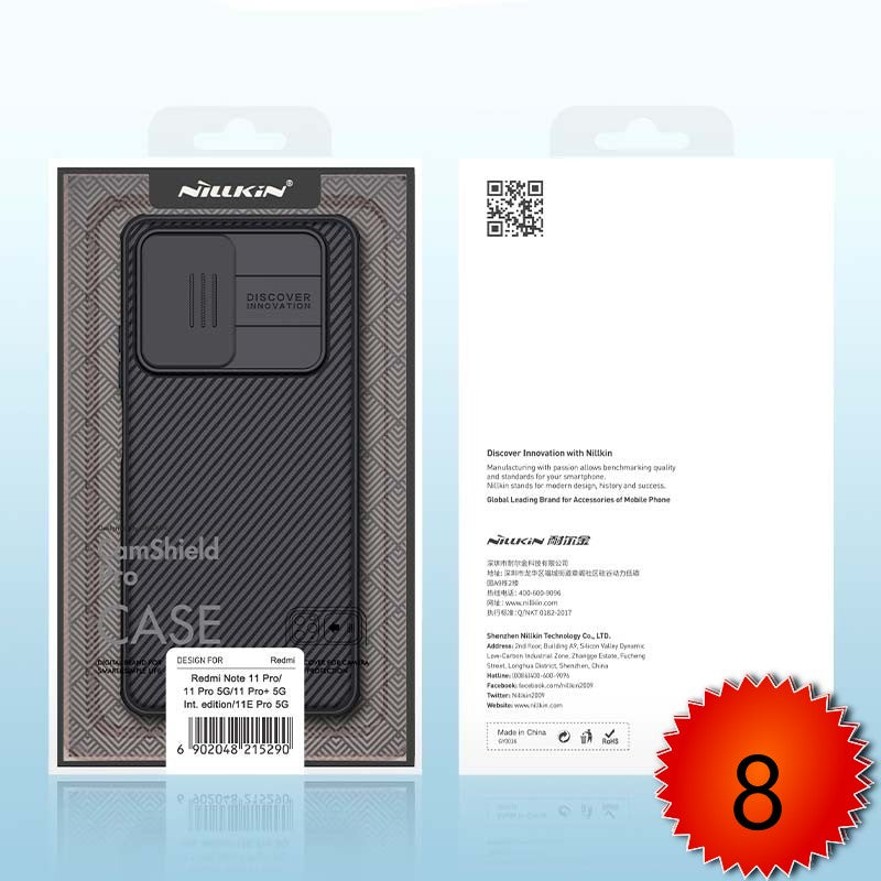 Nillkin CamShield cover case for Xiaomi Redmi Note 12 5G