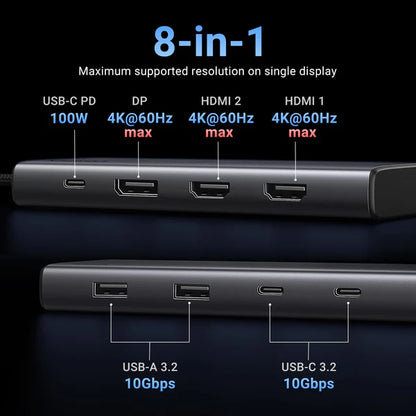 UGREEN Revodok Pro 8-in-1 Usb-C Hub