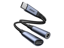 JOYROOM SY-C02 Audio-Transfer Series 2-in-1 USB-C TO 3.5MM+USB-C