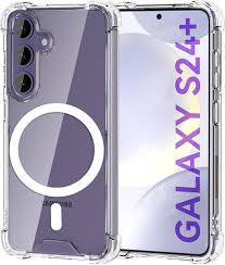 Clear Magnetic Case For Samsung Galaxy S24 Plus