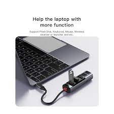 Yesido Hub Adapter 6 in 1 Multifunctional USB Docking Station