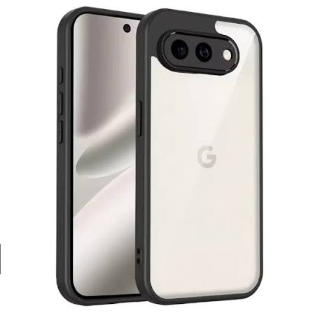 Clear With Frame Case For Pixel 10A