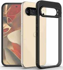 Q-Series Clear Case With Black Frame For Google Pixel 9 Pro XL
