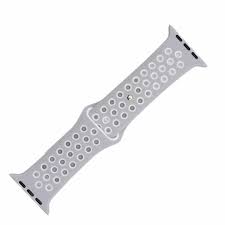 20mm Two Colored Sport Silicone Watch Strap