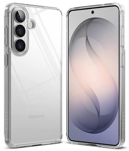 Clear With Frame Case For Samsung S26 FE