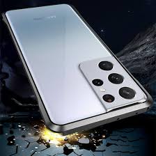 Exelle Clear With Chrome Frame Case For OnePlus 9