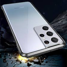Exelle Clear With Chrome Frame Case For OnePlus 9