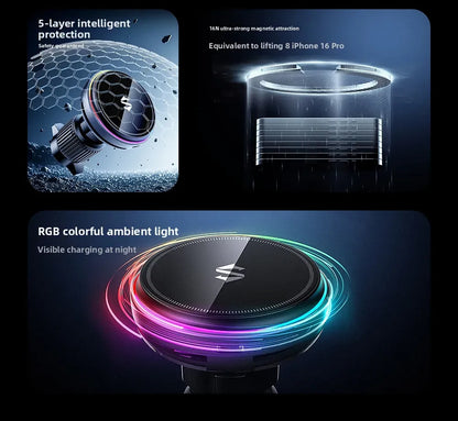 Black Shark Cooling Wireless Charging Car