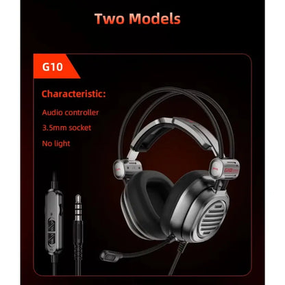 PIVA G10 Wired Headphones with 3.5mm AUX