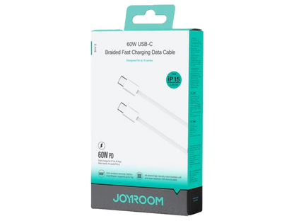 JOYROOM S-A45 60W USB-C Braided Fast Charging Data Cable