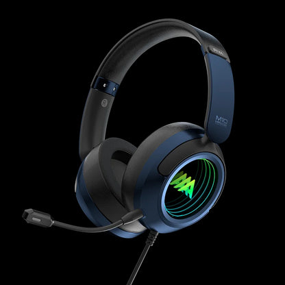 PIVA M10W 50mm Unit Esports Gaming 2.4G Wireless Headphones Built in Sound Card Headset for Bluetooth
