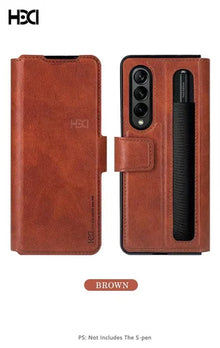 HDD Leather Case For Samsung Galaxy Z Fold 5