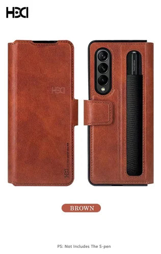 HDD Leather Case For Samsung Galaxy Z Fold 5