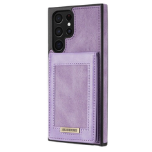 Puloka - Wallet Case - Multi-function luxury phone case Purple