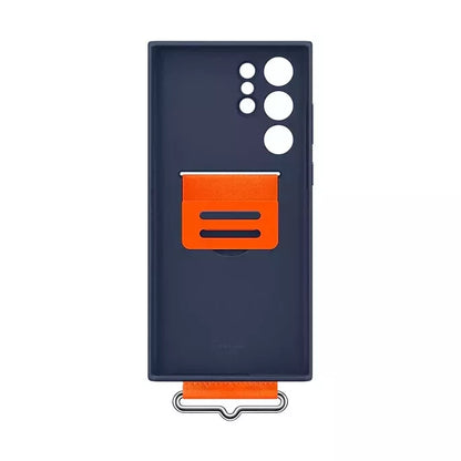 Samsung Silicone Cover With Strap For S22 Ultra
