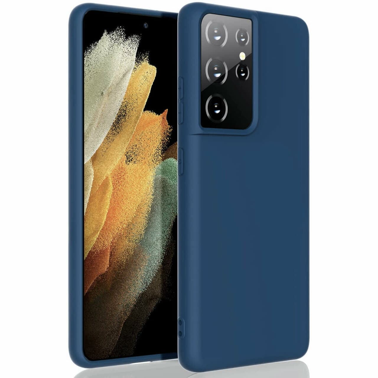 Silicone Case For Samsung Galaxy S21 Ultra