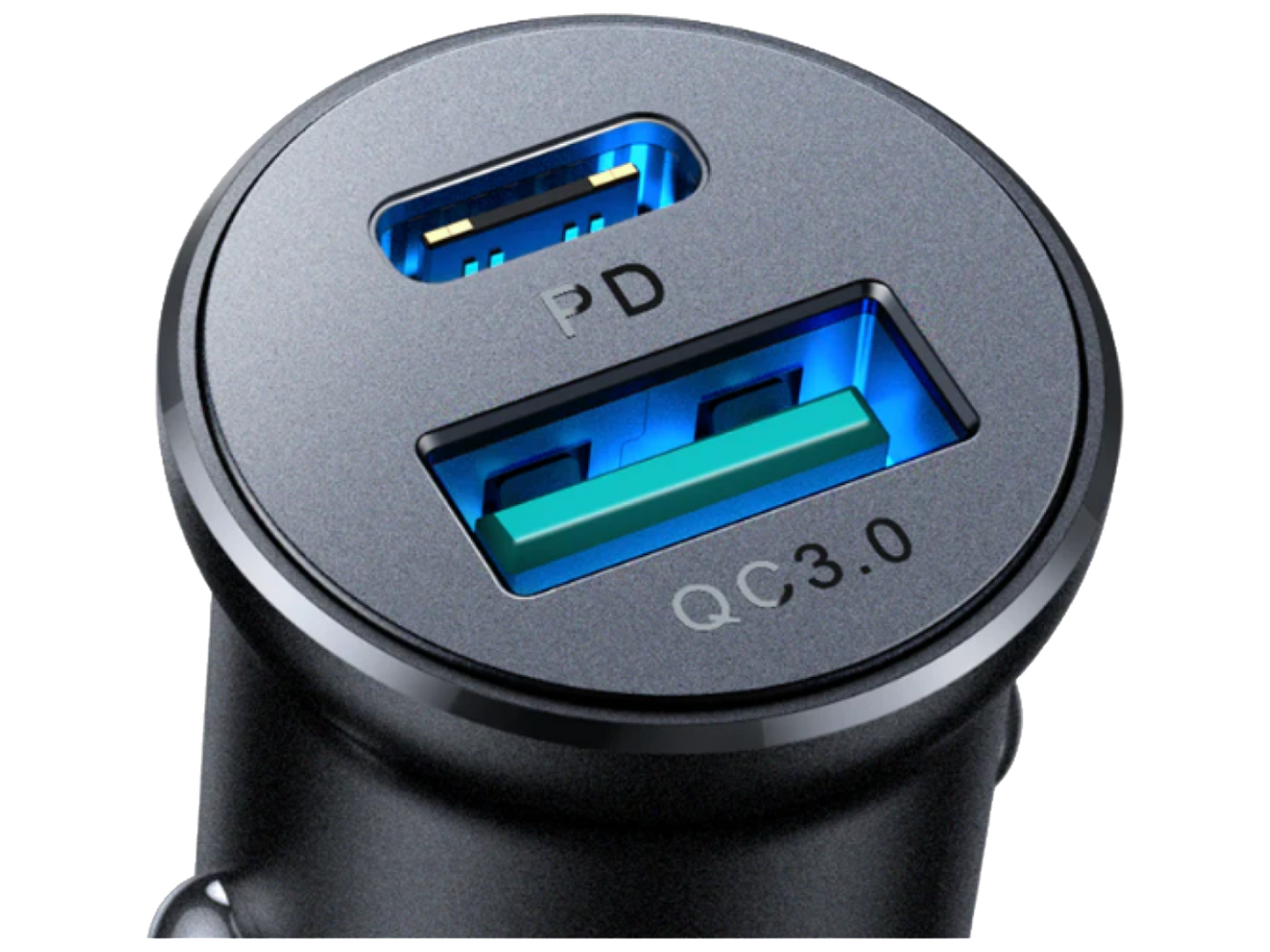 JOYROOM 30W mini Metal Car Charger CCN06 C+C