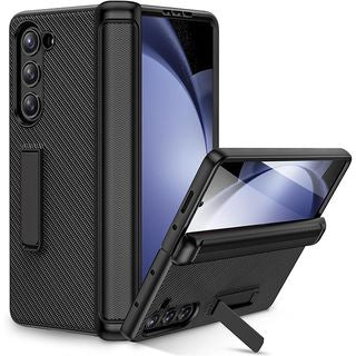 Stand Case With Glass For Samsung Galaxy Z Fold 5