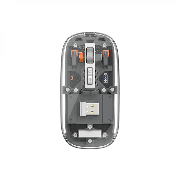 WiWU WM105 Crystal Transparent Magnetic Wireless Mouse
